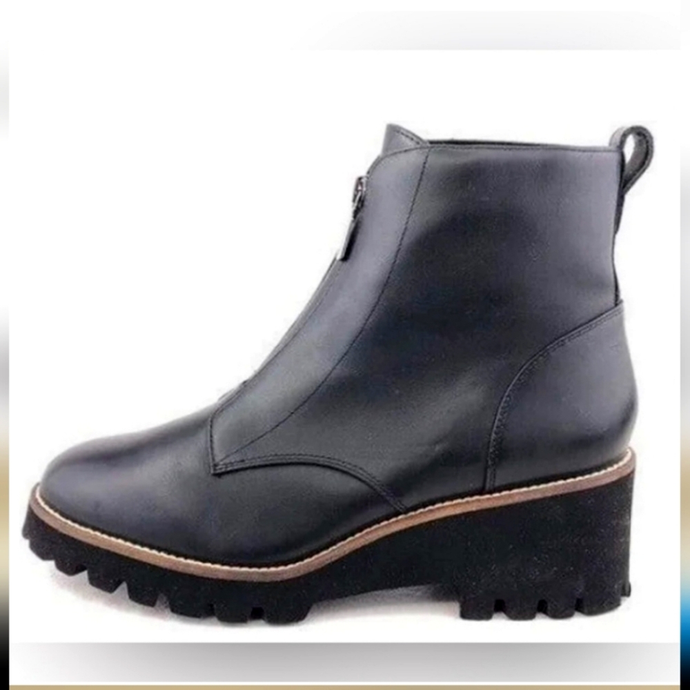 Blondo Waterproof Black Leather Boots